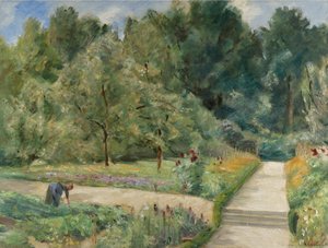 西のヴァンゼーの家庭菜園 作： Max Liebermann